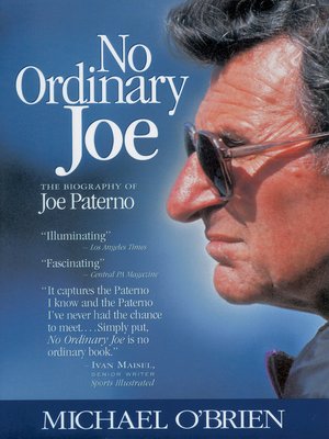 cover image of No Ordinary Joe